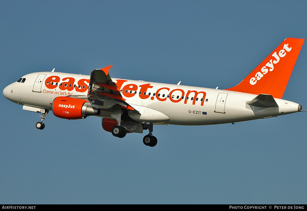 Aircraft Photo of G-EZIT | Airbus A319-111 | EasyJet | AirHistory.net #37647