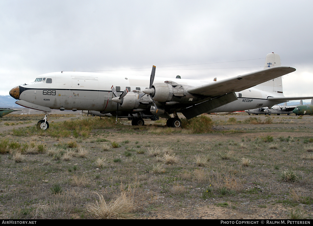 Aircraft Photo of N233HP | Douglas C-118A Liftmaster | Hawkins & Powers Aviation | AirHistory.net #37663
