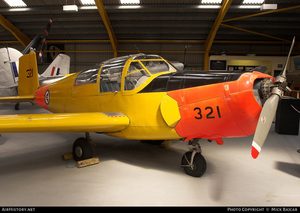 Aircraft Photo of 321 | Saab 91B-2 Safir | Norway - Air Force | AirHistory.net #37667