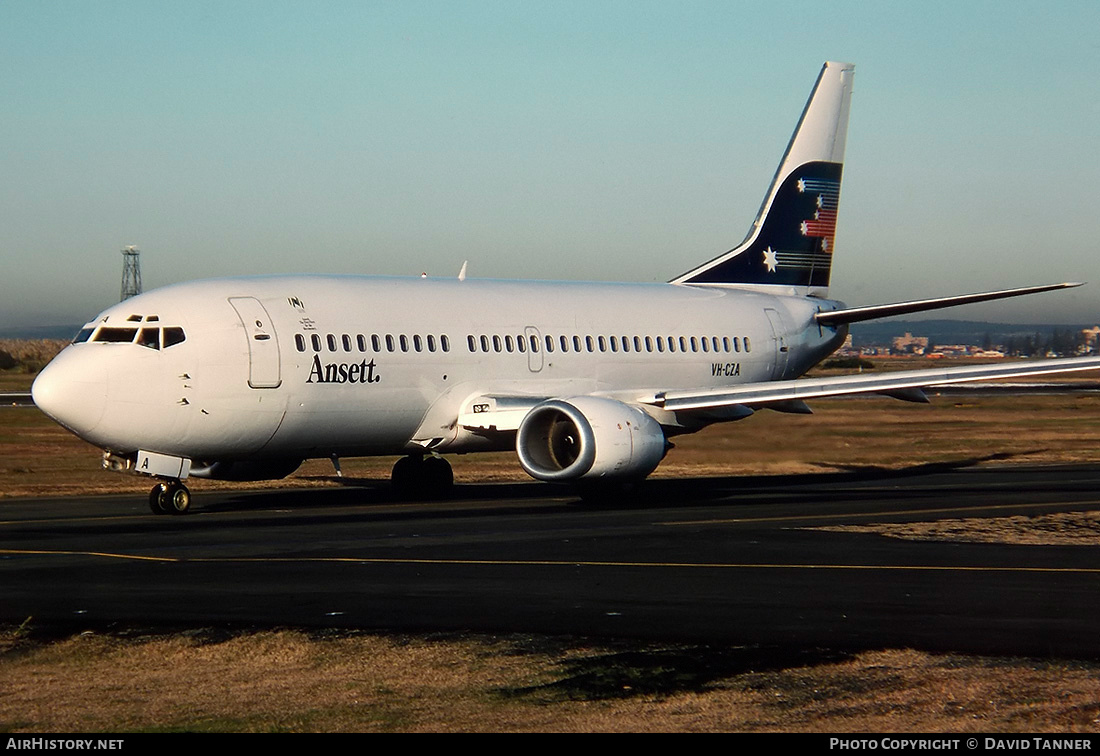 Aircraft Photo of VH-CZA | Boeing 737-377 | Ansett | AirHistory.net #37668