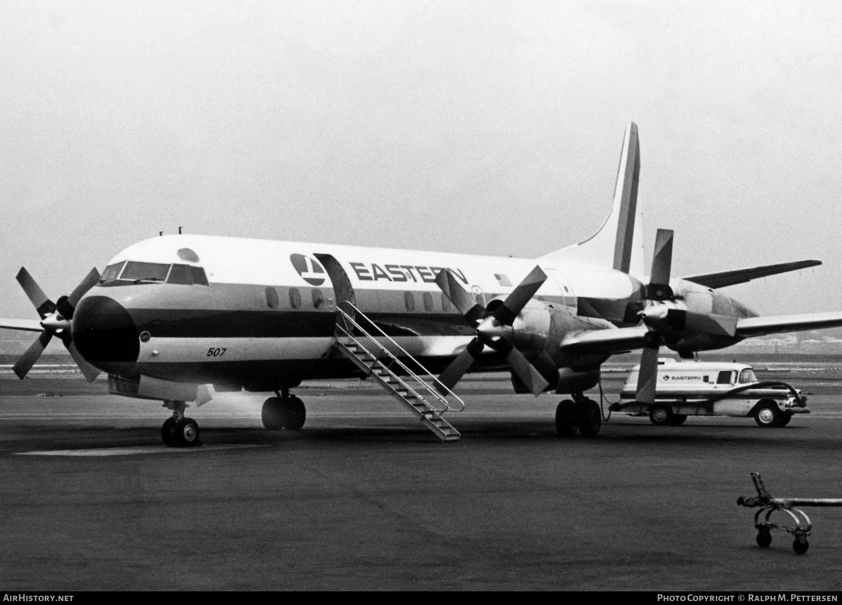 Aircraft Photo of N5507 | Lockheed L-188A Electra | Eastern Air Lines | AirHistory.net #37694