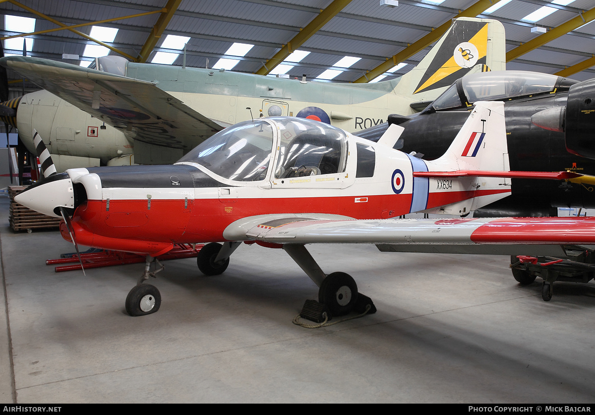 Aircraft Photo of XX634 | Scottish Aviation Bulldog T1 | UK - Air Force | AirHistory.net #37711