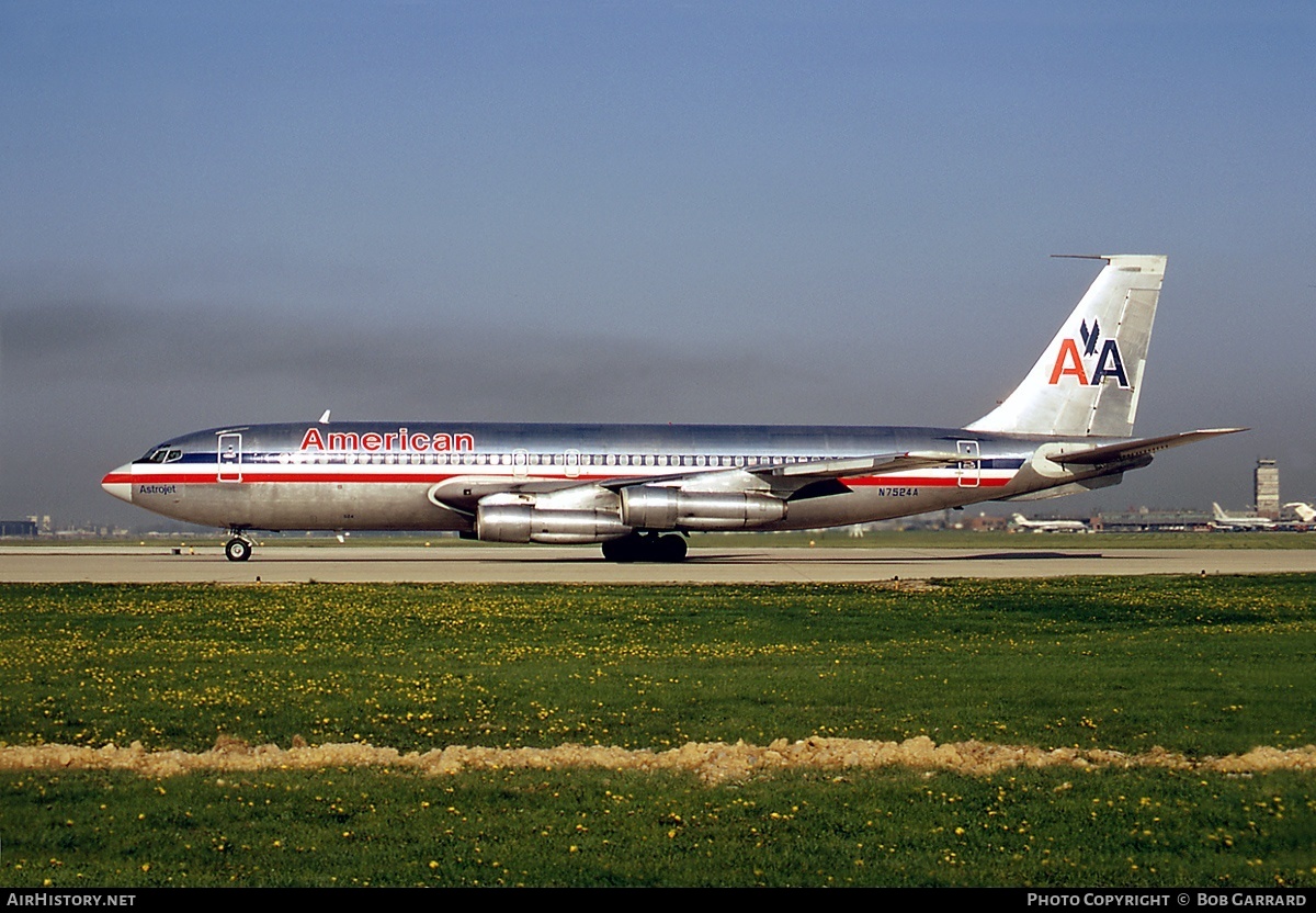 Aircraft Photo of N7524A | Boeing 707-123(B) | American Airlines | AirHistory.net #37720