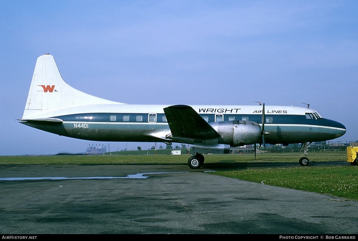 Aircraft Photo of N4401 | Convair 440-54 Metropolitan | Wright Air Lines | AirHistory.net #37721