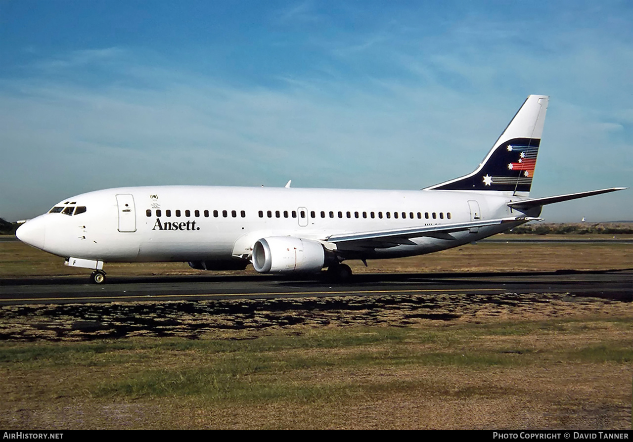 Aircraft Photo of VH-CZF | Boeing 737-377 | Ansett | AirHistory.net #37729