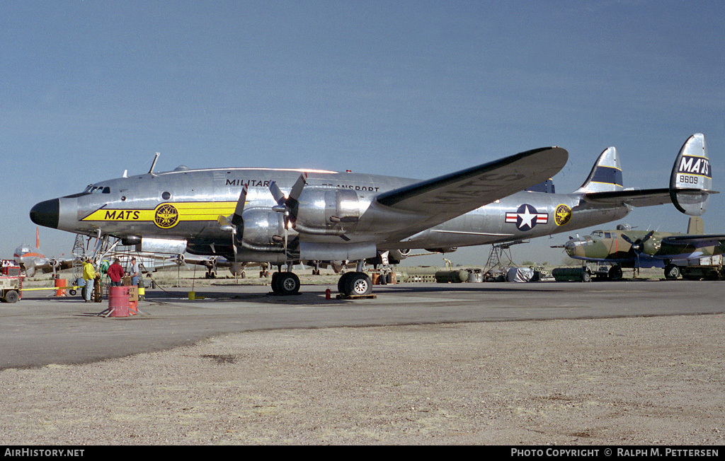 Aircraft Photo of N494TW / 8609 | Lockheed C-121A Constellation | USA - Air Force | AirHistory.net #37756