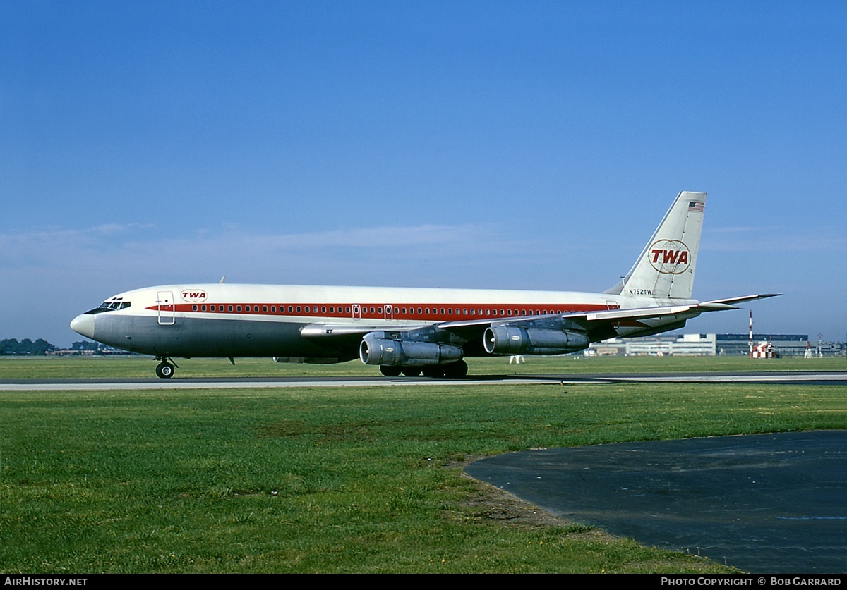 Aircraft Photo of N752TW | Boeing 707-131B | Trans World Airlines - TWA | AirHistory.net #37757