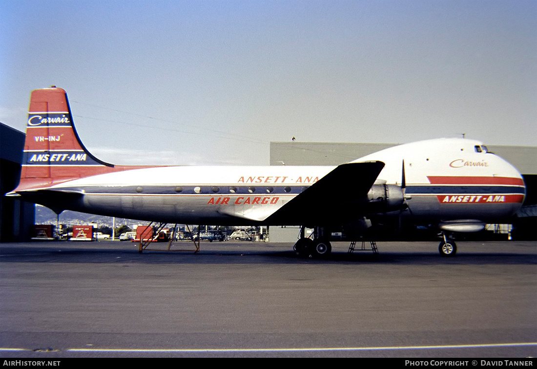 Aircraft Photo of VH-INJ | Aviation Traders ATL-98 Carvair | Ansett - ANA | AirHistory.net #37760