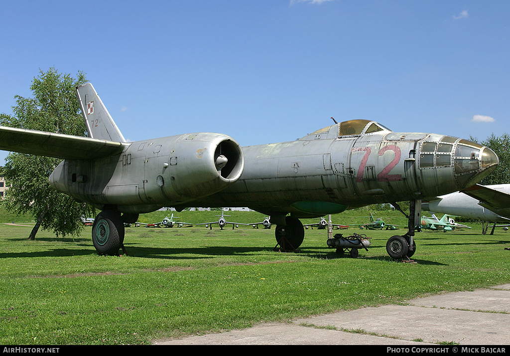 Aircraft Photo of 72 | Ilyushin Il-28R | Poland - Air Force | AirHistory.net #37765