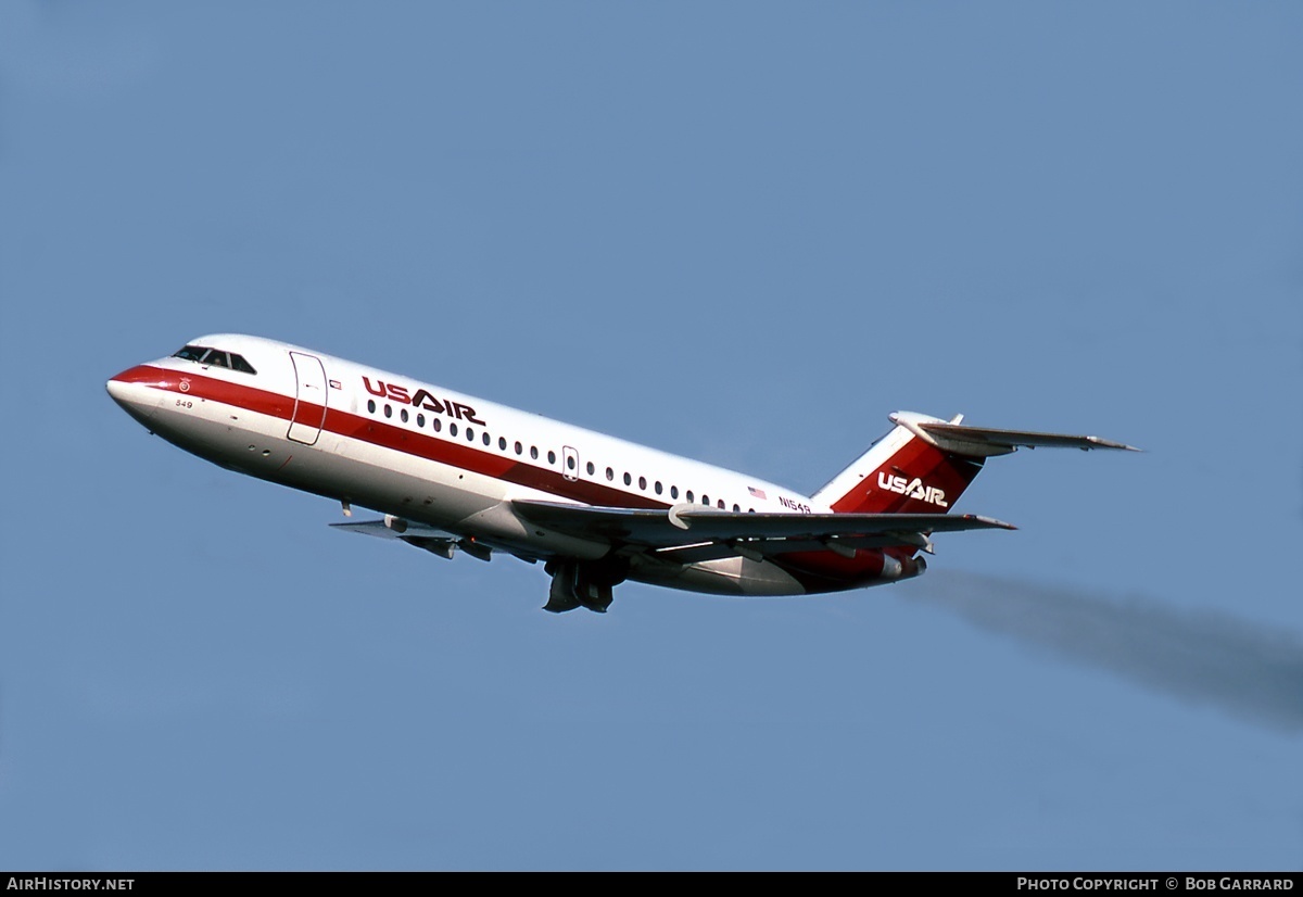 Aircraft Photo of N1549 | BAC 111-203AE One-Eleven | USAir | AirHistory.net #37772