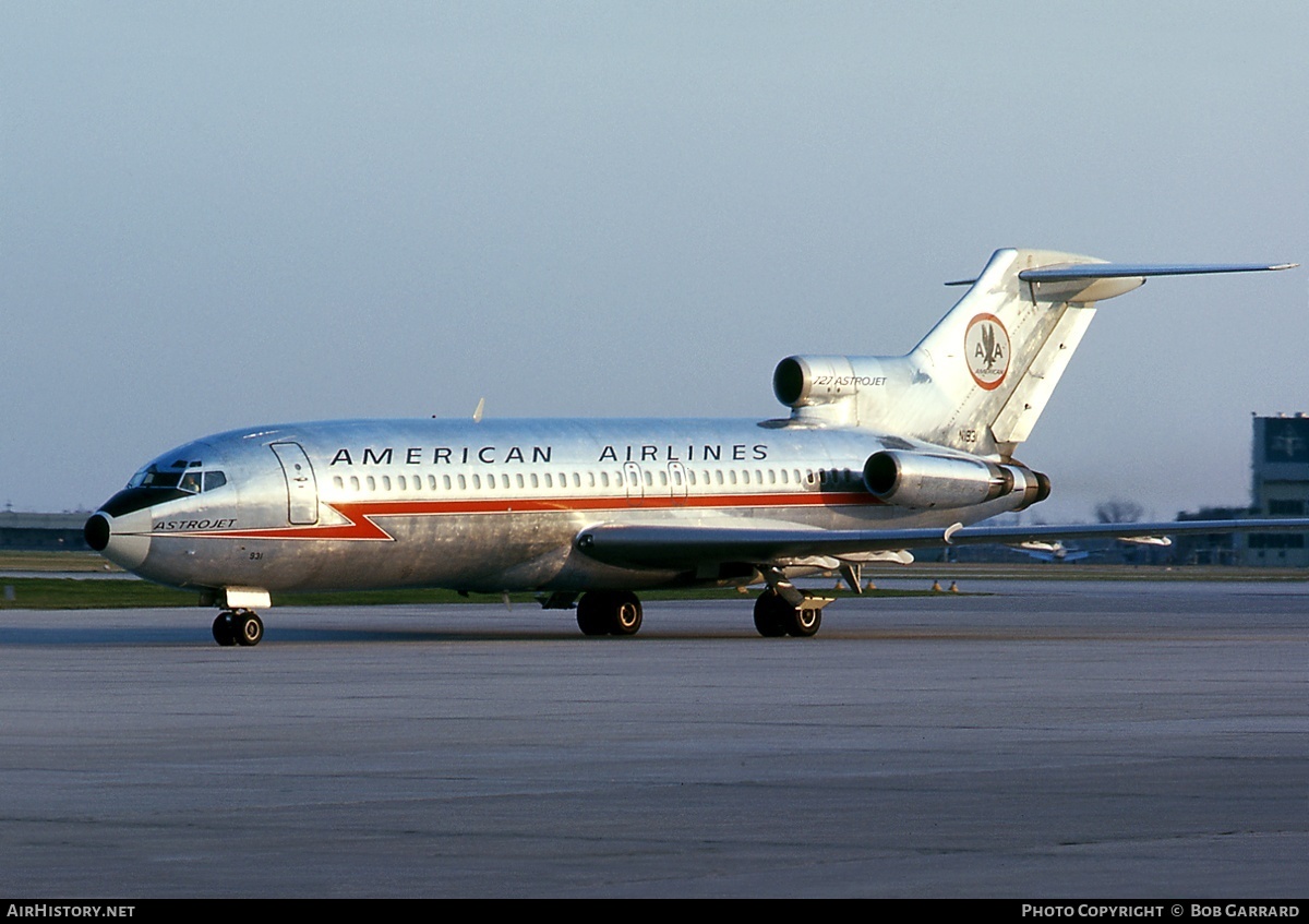 Aircraft Photo of N1931 | Boeing 727-23 | American Airlines | AirHistory.net #37776