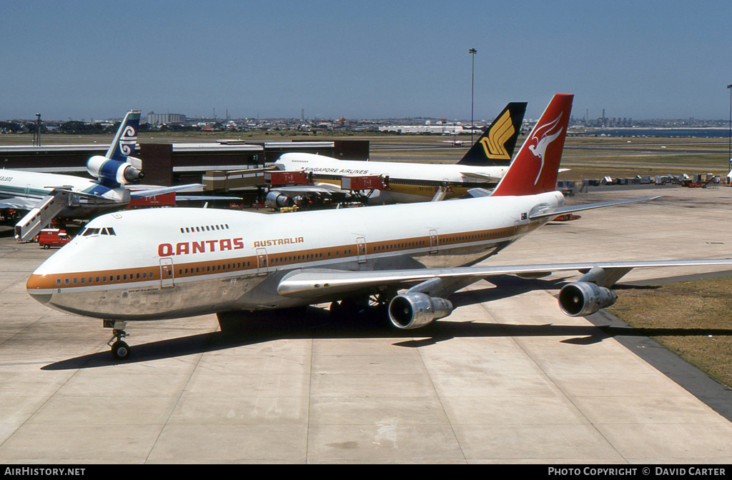 Aircraft Photo of VH-EBB | Boeing 747-238B | Qantas | AirHistory.net #37812