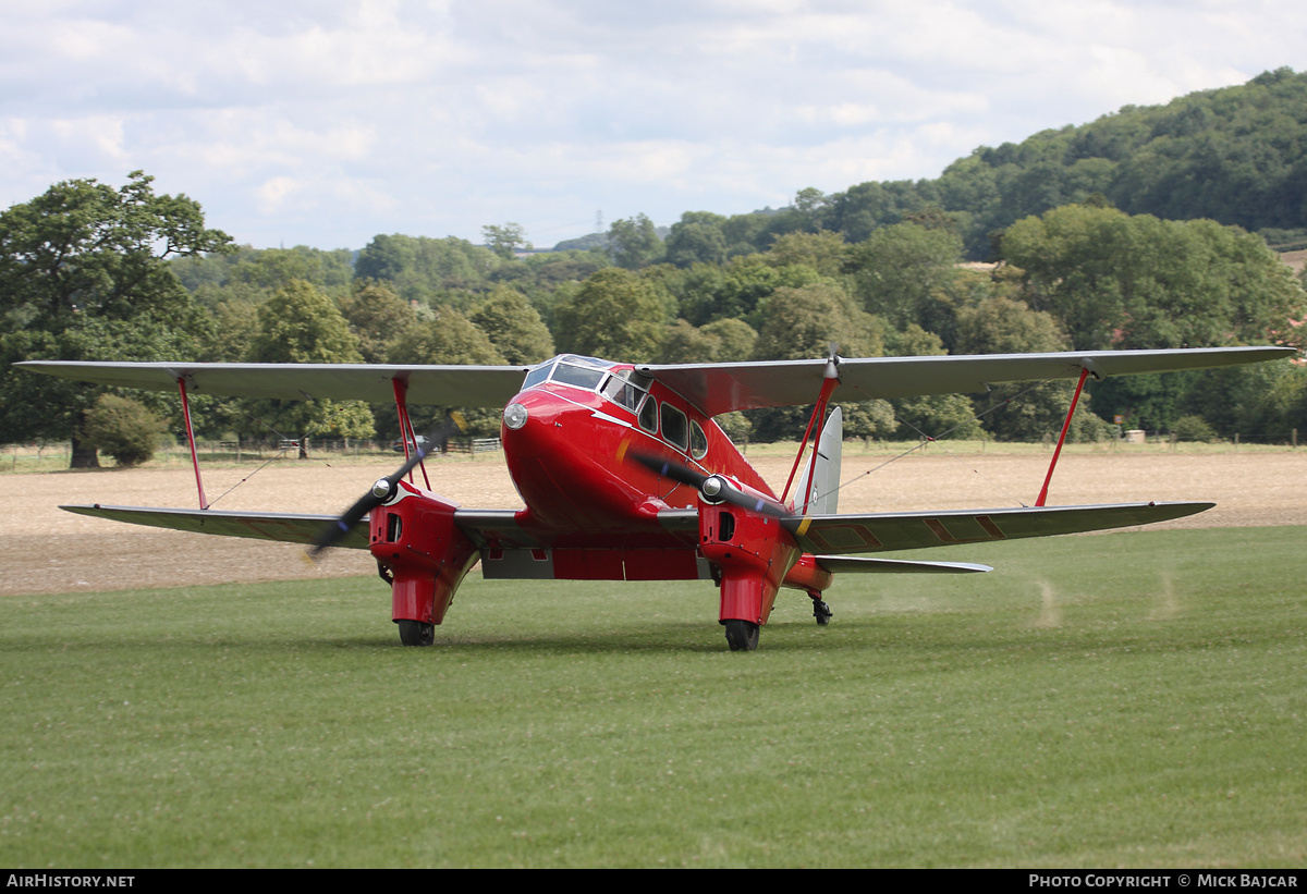 Aircraft Photo of G-AEDU | De Havilland D.H. 90A Dragonfly | AirHistory.net #37815