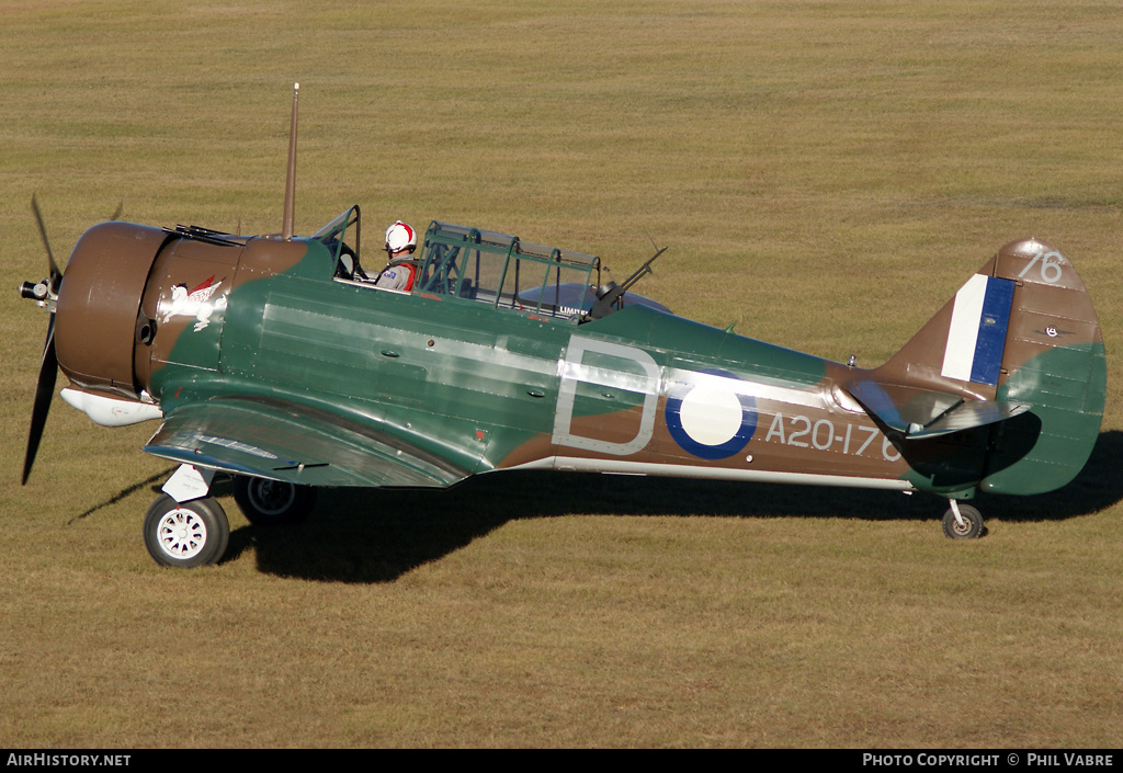 Aircraft Photo of VH-WWY / A20-176 | Commonwealth CA-3 Wirraway Mk II | Australia - Air Force | AirHistory.net #37826