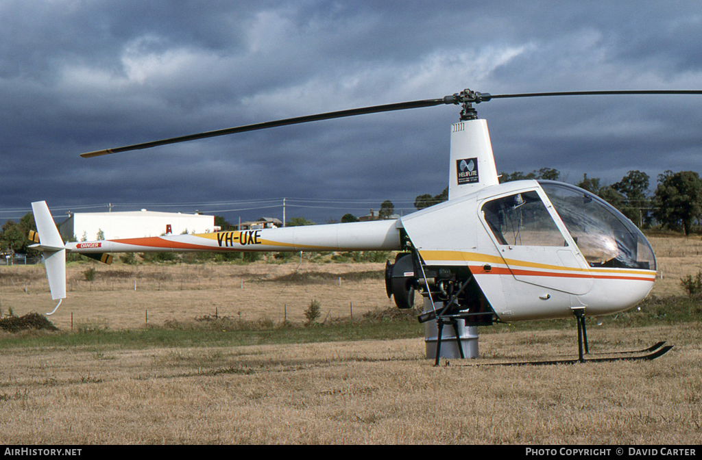 Aircraft Photo of VH-UXE | Robinson R-22 | Heliflite | AirHistory.net #37833