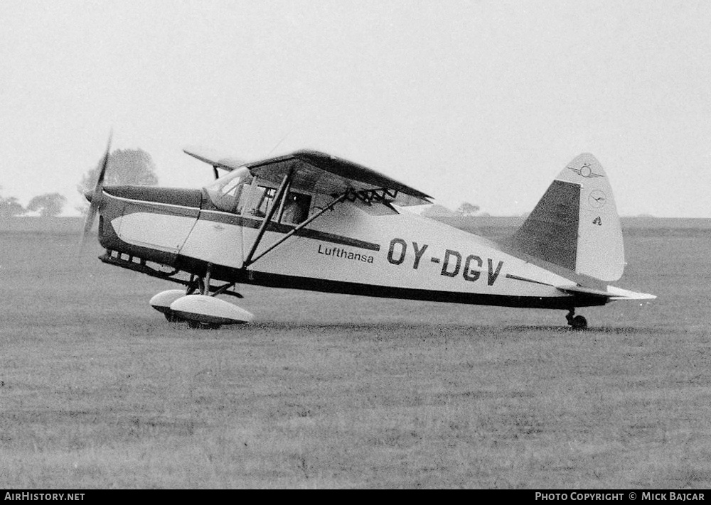 Aircraft Photo of OY-DGV | SAI KZ III U-2 | AirHistory.net #37855