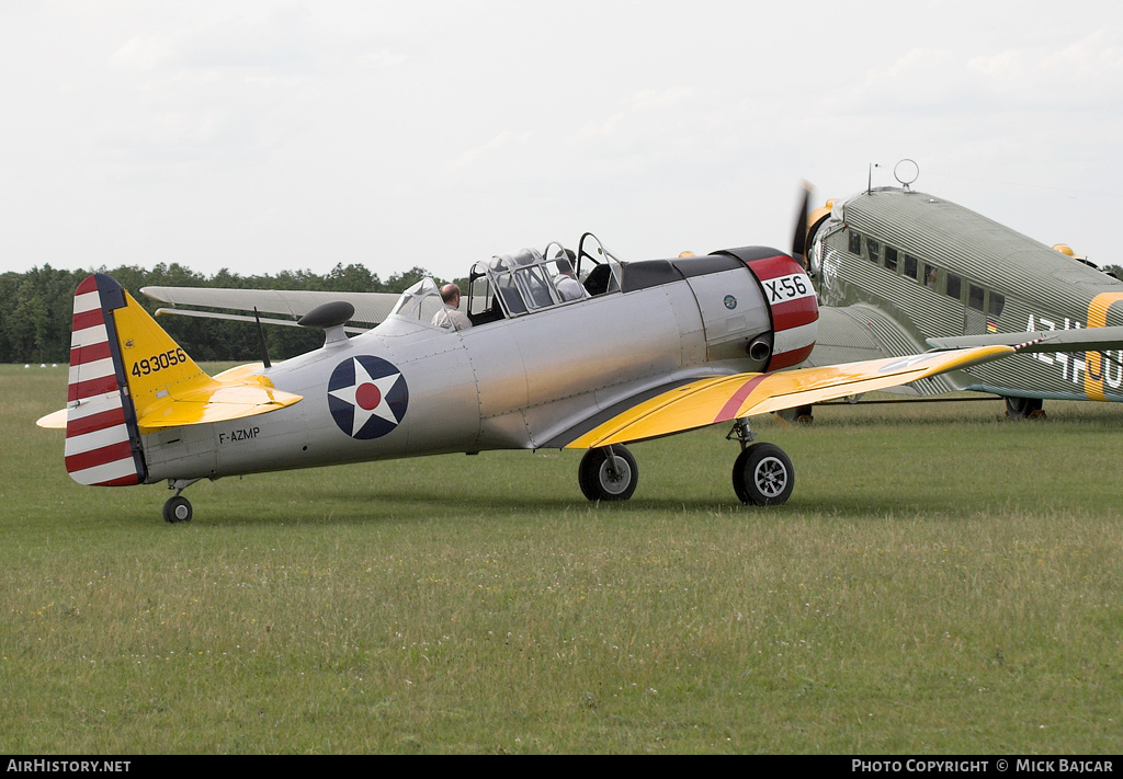 Aircraft Photo of F-AZMP / 493056 | North American T-6G Texan | USA - Air Force | AirHistory.net #37856