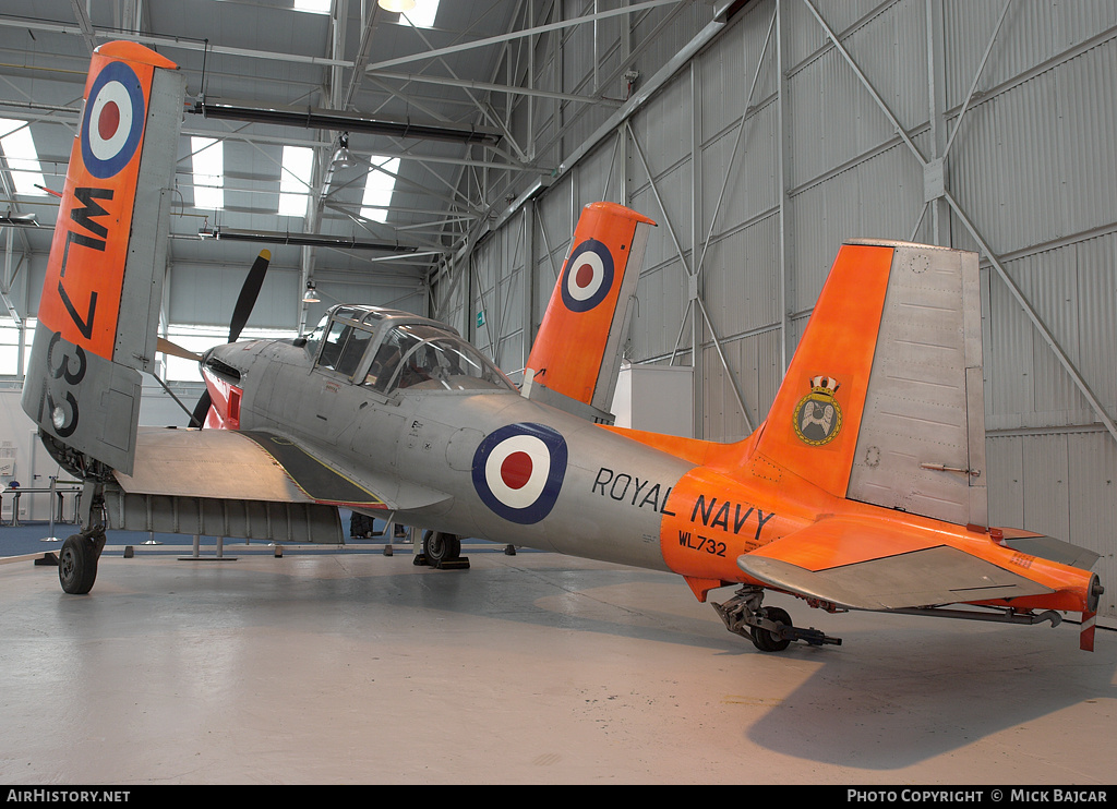 Aircraft Photo of WL732 | Boulton Paul P-108 Sea Balliol T21 | UK - Navy | AirHistory.net #37866