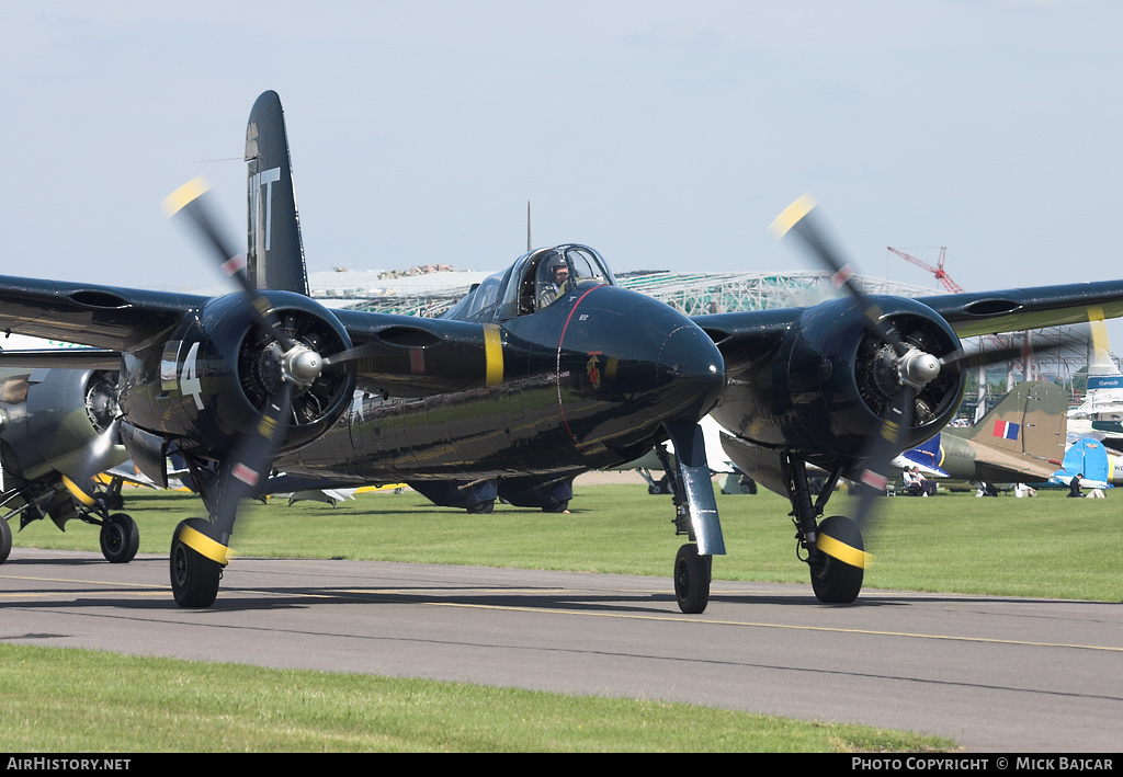 Aircraft Photo of G-RUMT / 80425 | Grumman F7F-3P Tigercat | USA - Marines | AirHistory.net #37868