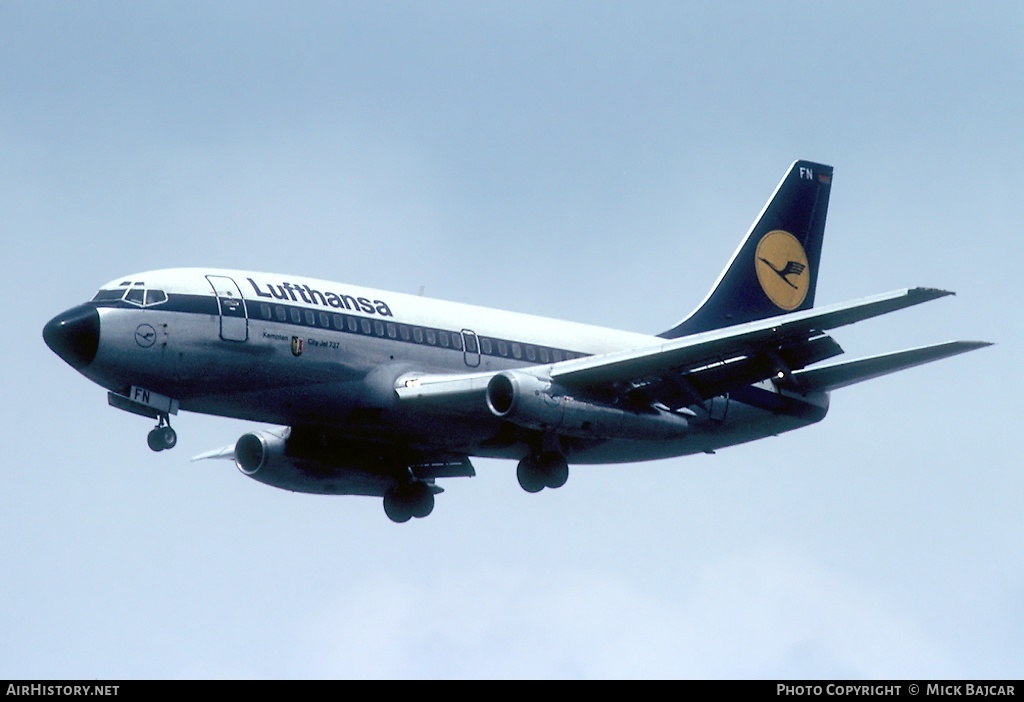 Aircraft Photo of D-ABFN | Boeing 737-230/Adv | Lufthansa | AirHistory.net #37885