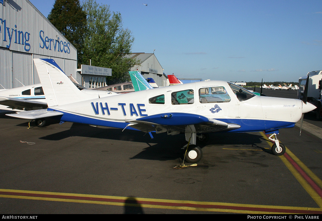 Aircraft Photo of VH-TAE | Piper PA-28-161 Warrior III | Moorabbin Flying Services | AirHistory.net #37899