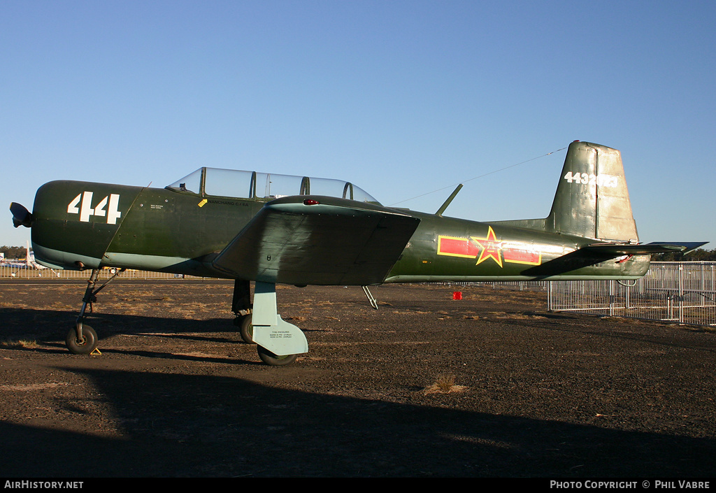 Aircraft Photo of VH-NNF | Nanchang CJ-6A | China - Air Force | AirHistory.net #37905