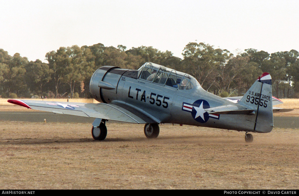 Aircraft Photo of VH-USR / 93555 | North American AT-6G Texan | USA - Air Force | AirHistory.net #37908
