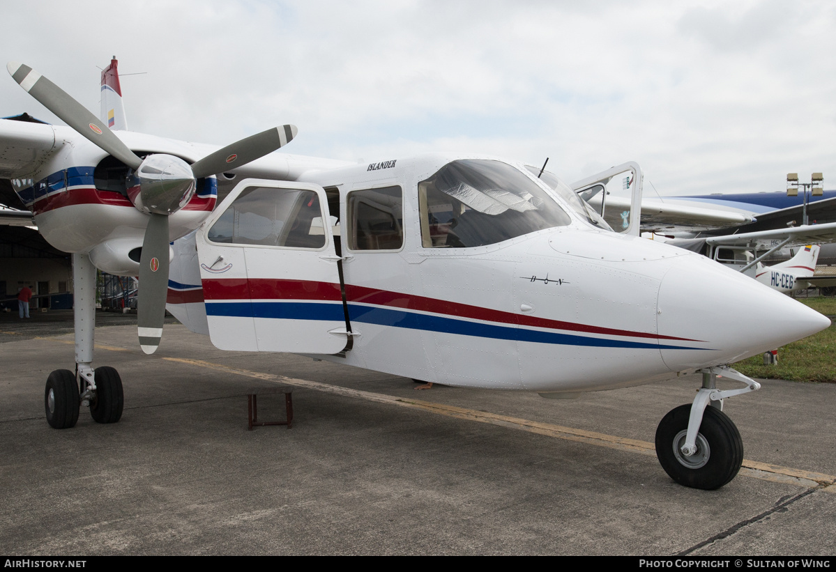 Aircraft Photo of HC-BUZ | Pilatus Britten-Norman BN-2B-26 Islander | AirHistory.net #37918