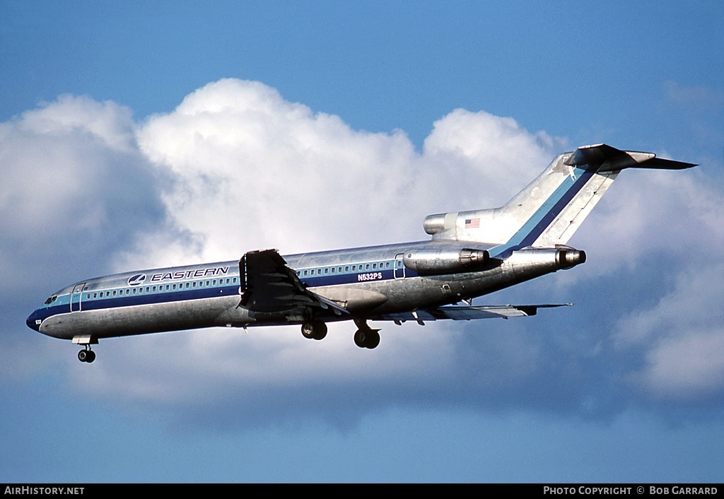 Aircraft Photo of N532PS | Boeing 727-214 | Eastern Air Lines | AirHistory.net #37924