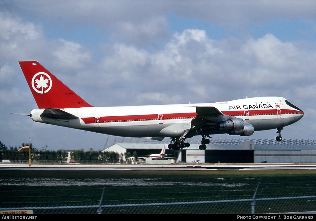 Aircraft Photo of CF-TOB | Boeing 747-133 | Air Canada | AirHistory.net #37925