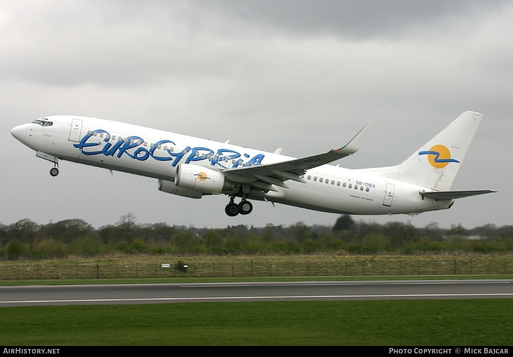 Aircraft Photo of 5B-DBX | Boeing 737-8Q8 | Eurocypria Airlines | AirHistory.net #37946