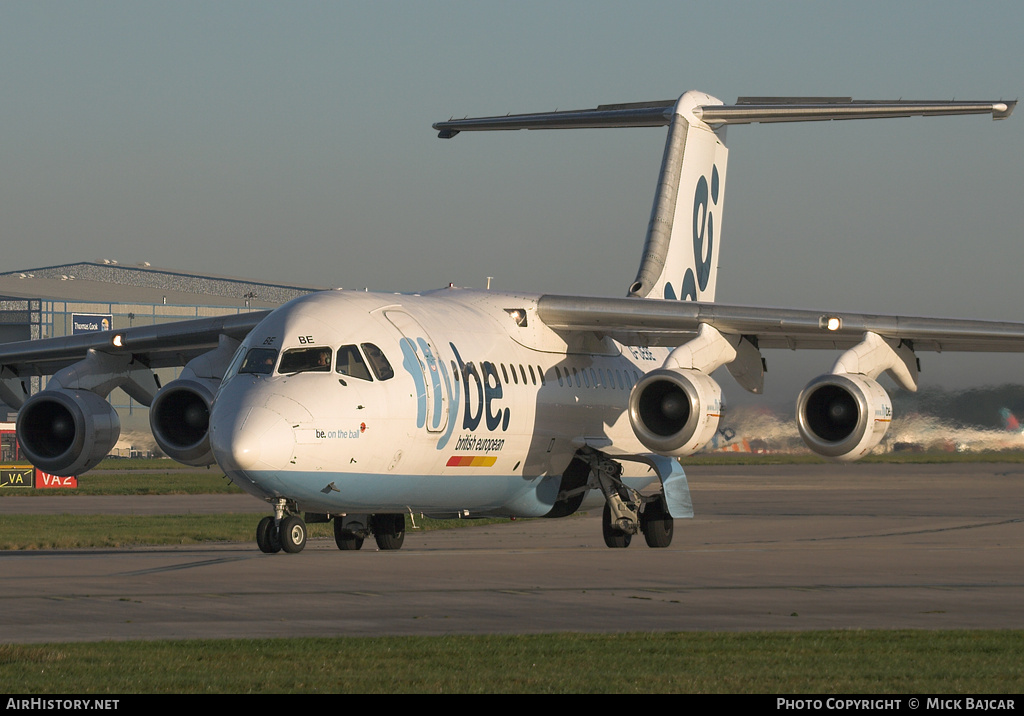 Aircraft Photo of G-JEBE | British Aerospace BAe-146-300 | Flybe - British European | AirHistory.net #37954