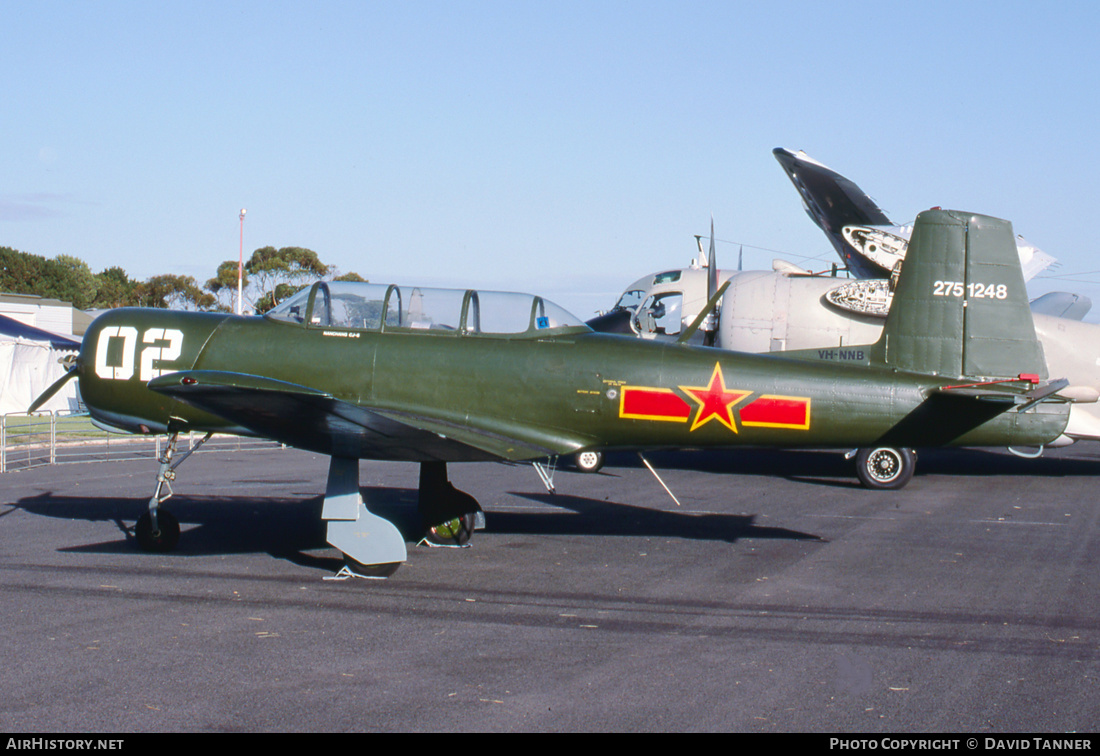 Aircraft Photo of VH-NNB / 2751248 | Nanchang CJ-6 | China - Air Force | AirHistory.net #37969