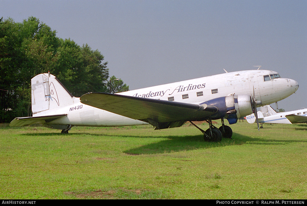 Aircraft Photo of N143D | Douglas DC-3(A) | Academy Airlines | AirHistory.net #37976