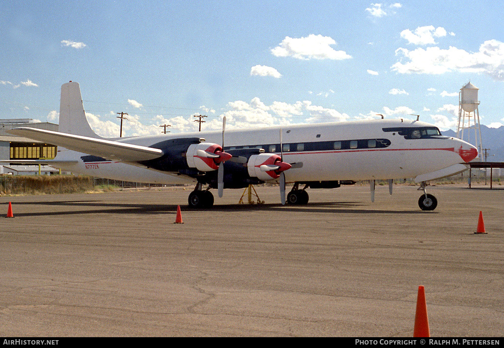 Aircraft Photo of N777EA | Douglas DC-7C | AirHistory.net #37983