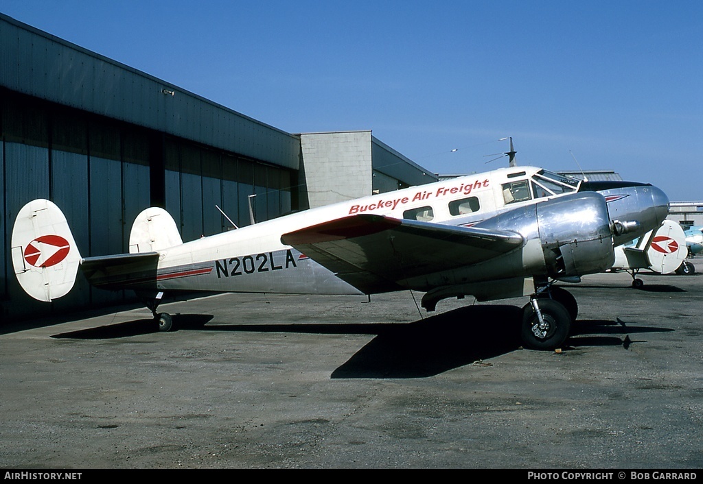 Aircraft Photo of N202LA | Beech D18S | Buckeye Air Freight | AirHistory.net #37986