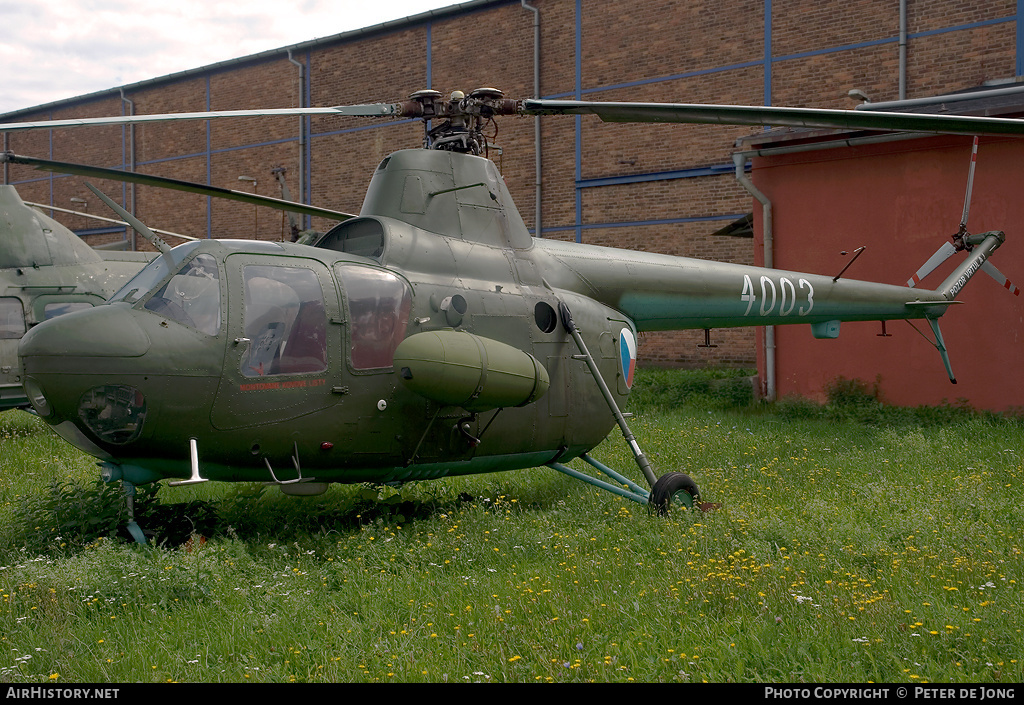 Aircraft Photo of 4003 | PZL-Swidnik SM-1M | Czechoslovakia - Air Force | AirHistory.net #37992