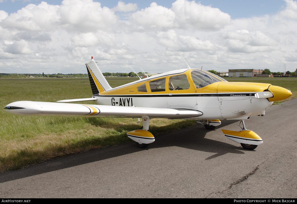 Aircraft Photo of G-AVYL | Piper PA-28-180 Cherokee D | AirHistory.net #37999