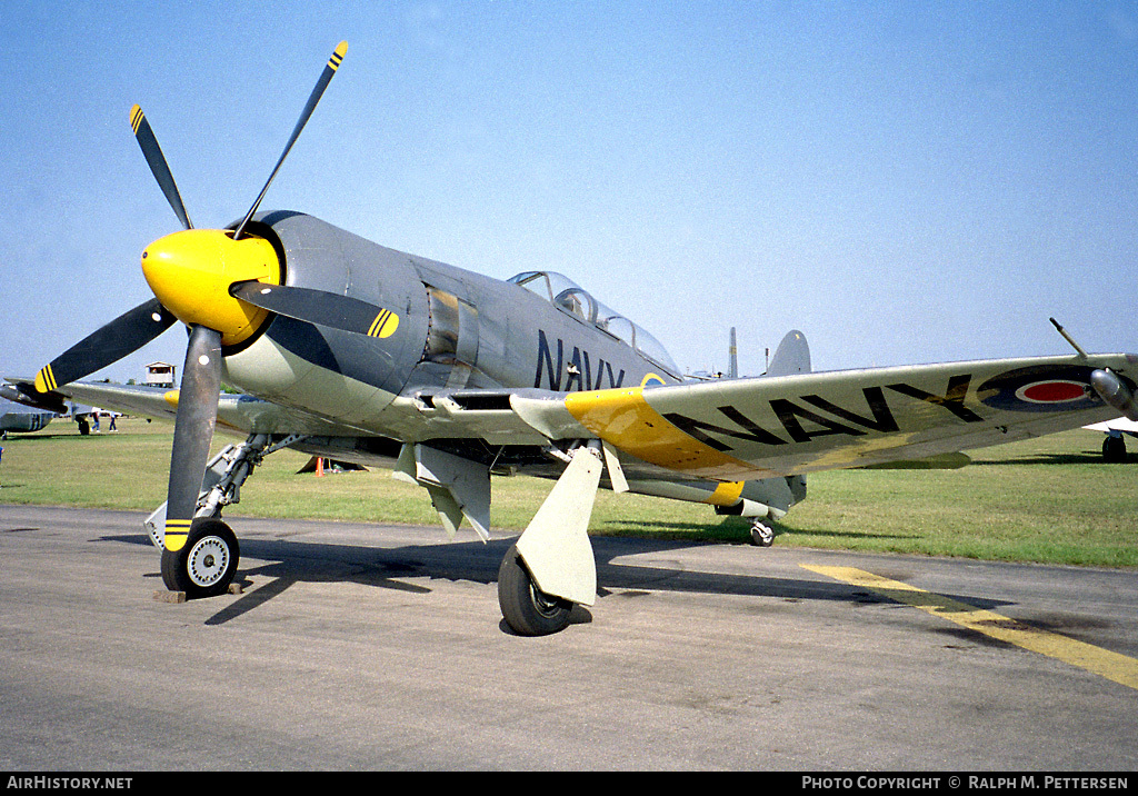 Aircraft Photo of N924G / VX300 | Hawker Sea Fury T20 | UK - Navy | AirHistory.net #38018