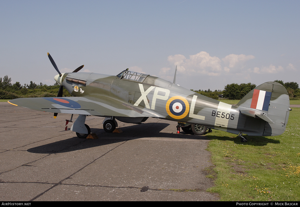 Aircraft Photo of G-HHII / BE505 | Hawker Hurricane Mk2B | UK - Air Force | AirHistory.net #38024