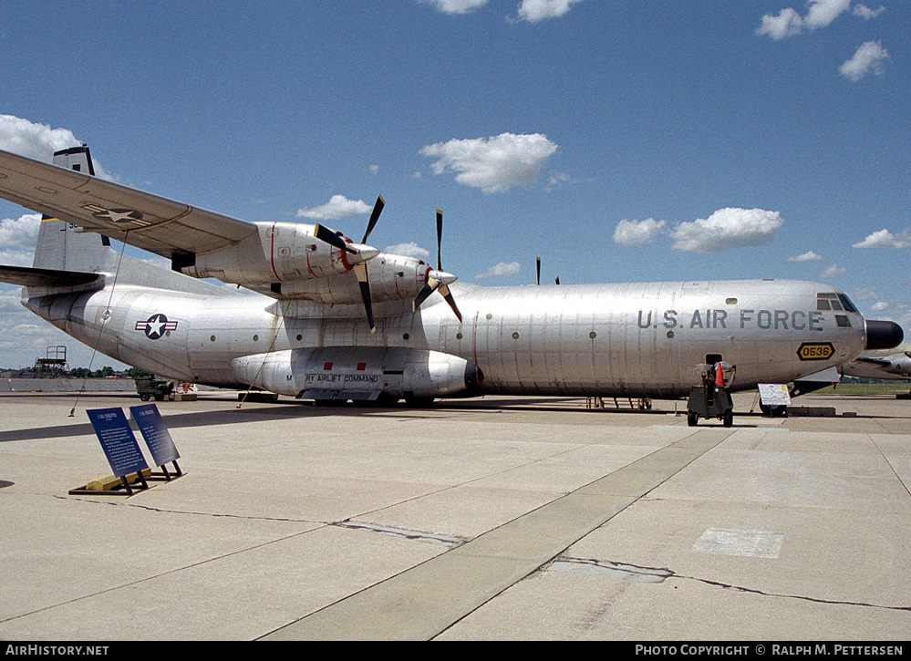 Aircraft Photo of 59-0536 / 90536 | Douglas C-133B Cargomaster | USA - Air Force | AirHistory.net #38027