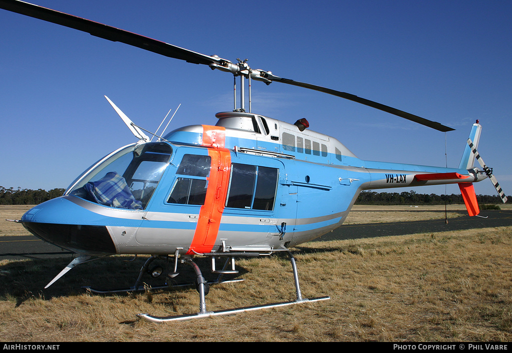 Aircraft Photo of VH-LAX | Bell 206B-3 JetRanger III | AirHistory.net #38034