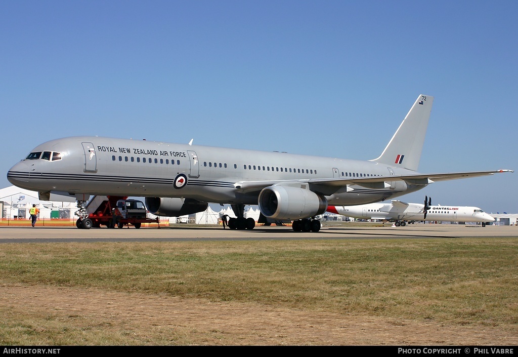 Aircraft Photo of NZ7572 | Boeing 757-2K2 | New Zealand - Air Force | AirHistory.net #38041