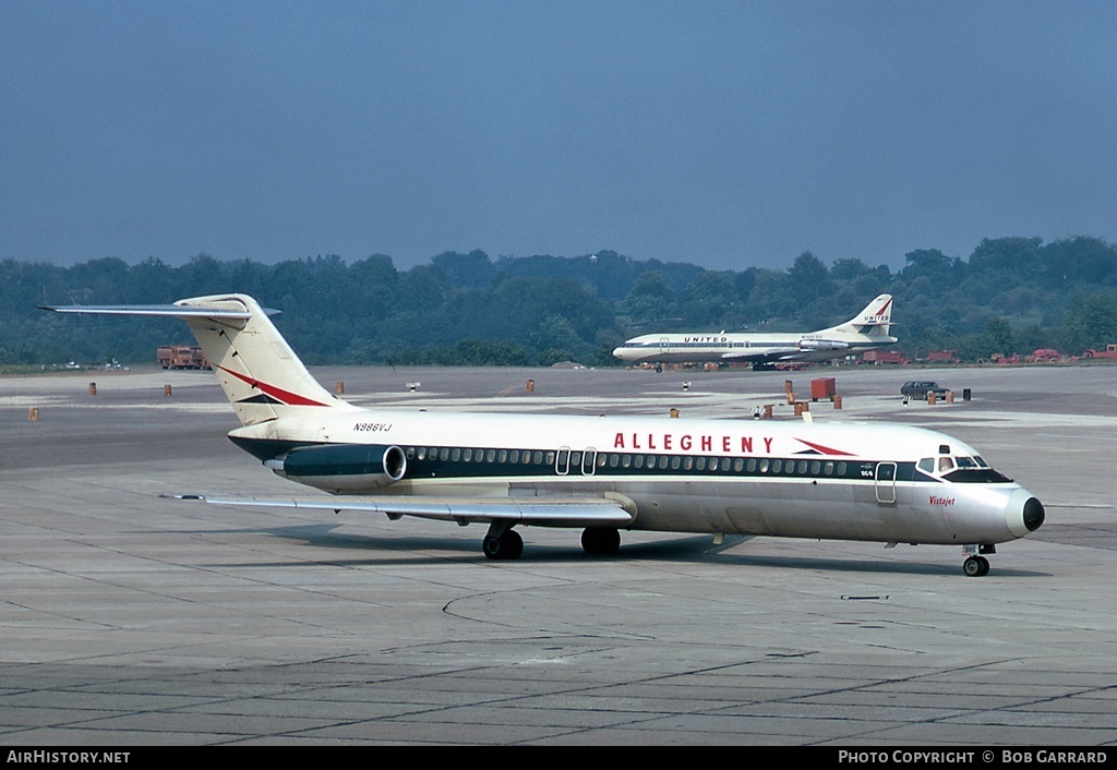 Aircraft Photo of N986VJ | McDonnell Douglas DC-9-31 | Allegheny Airlines | AirHistory.net #38052