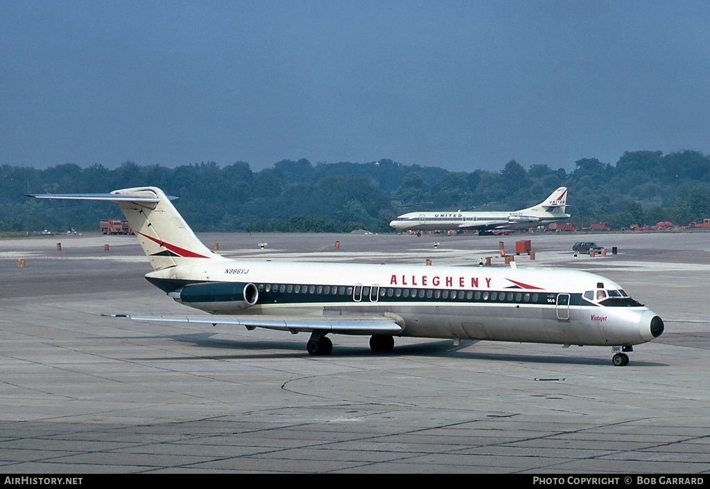 Aircraft Photo of N986VJ | McDonnell Douglas DC-9-31 | Allegheny Airlines | AirHistory.net #38052