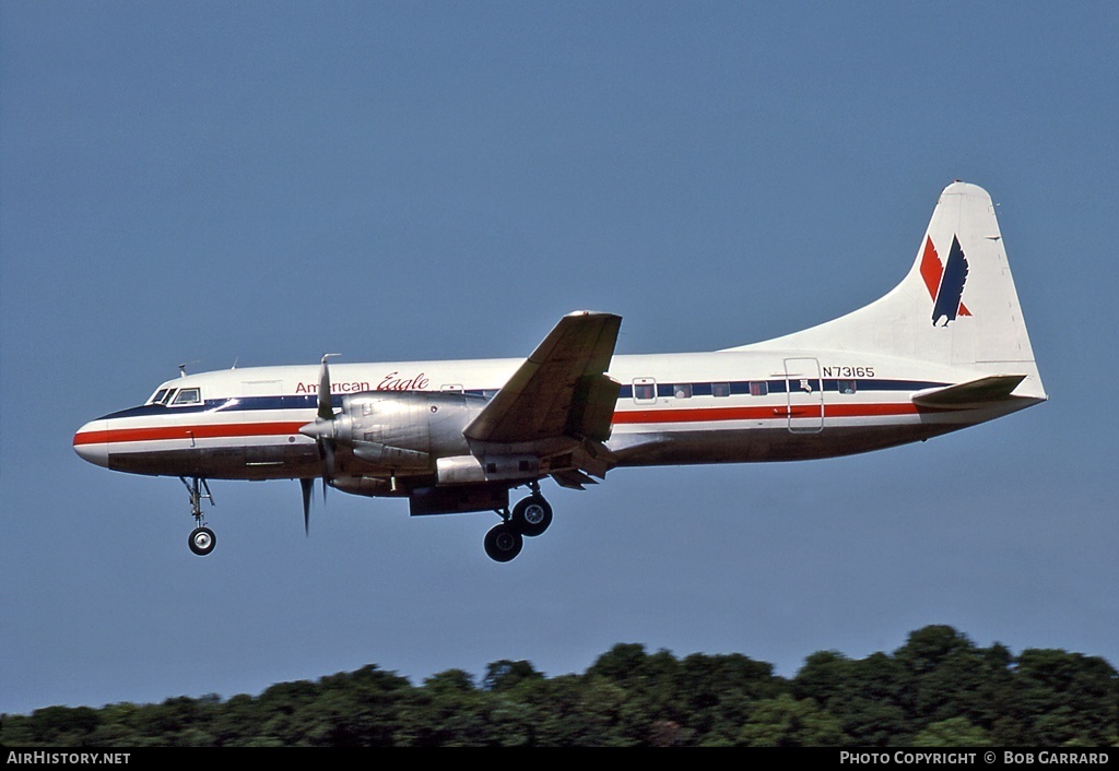 Aircraft Photo of N73165 | Convair 580 | American Eagle | AirHistory.net #38064
