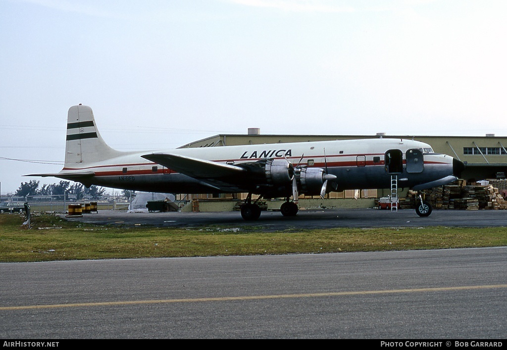 Aircraft Photo of AN-BFO | Douglas DC-6B(F) | Lanica - Líneas Aéreas de Nicaragua | AirHistory.net #38087