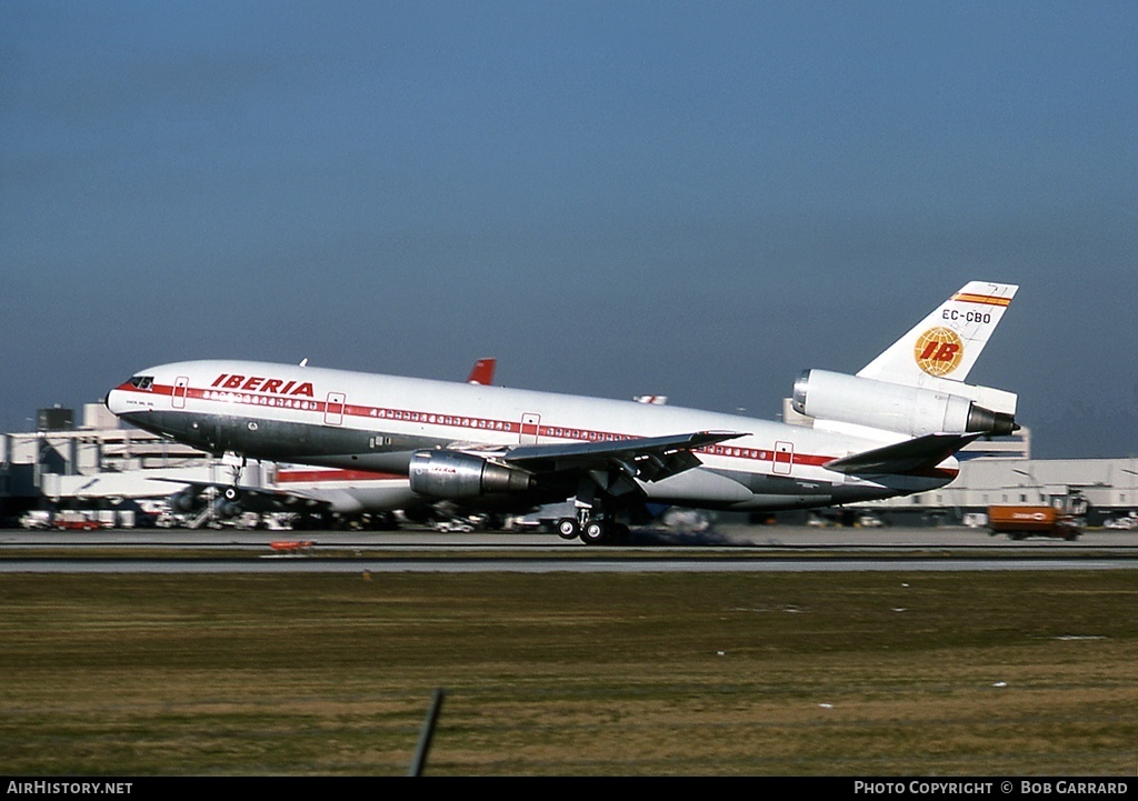 Aircraft Photo of EC-CBO | McDonnell Douglas DC-10-30 | Iberia | AirHistory.net #38095