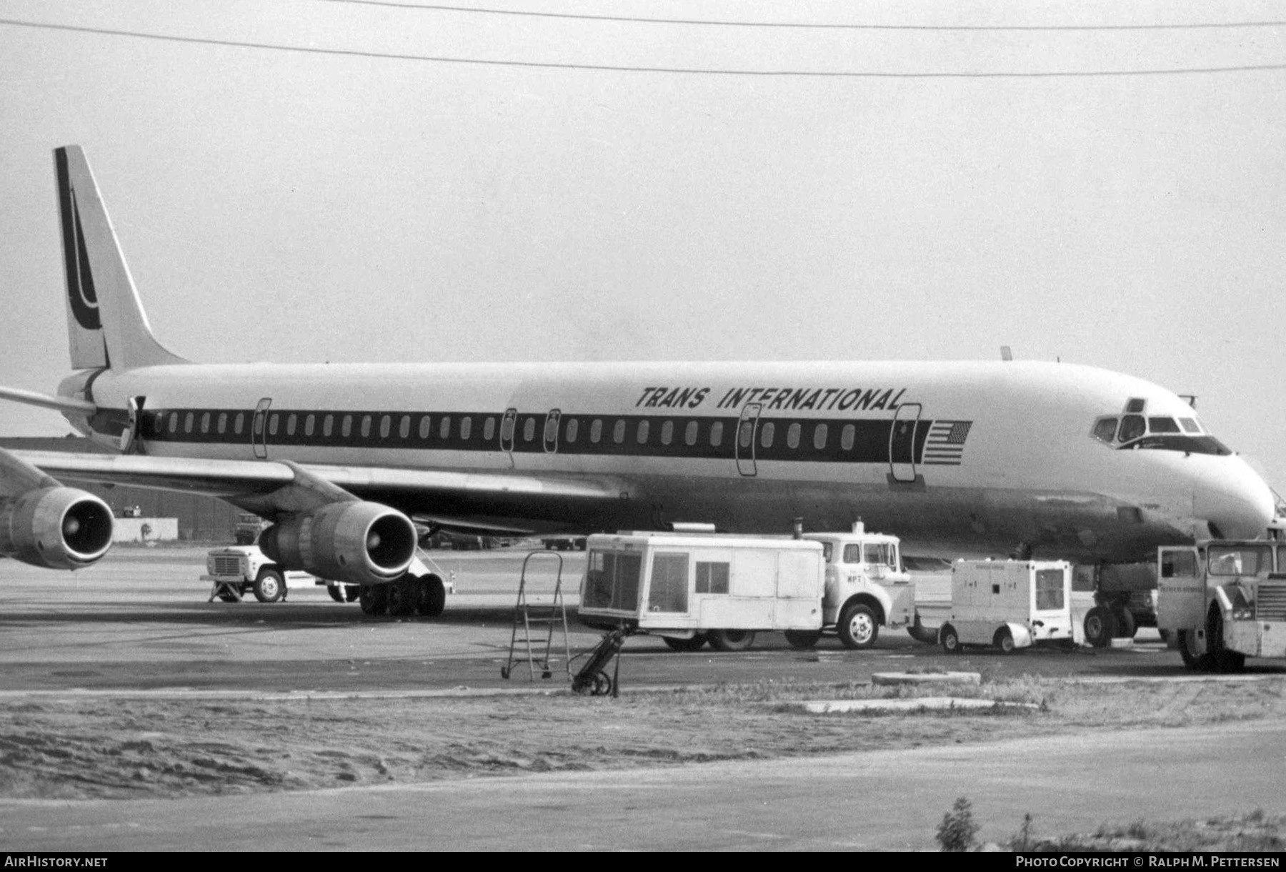 Aircraft Photo of N8962T | McDonnell Douglas DC-8-61CF | Trans International Airlines - TIA | AirHistory.net #38107