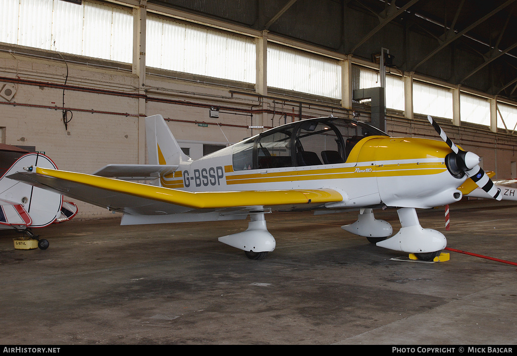 Aircraft Photo of G-BSSP | Robin DR-400-180R | AirHistory.net #38122